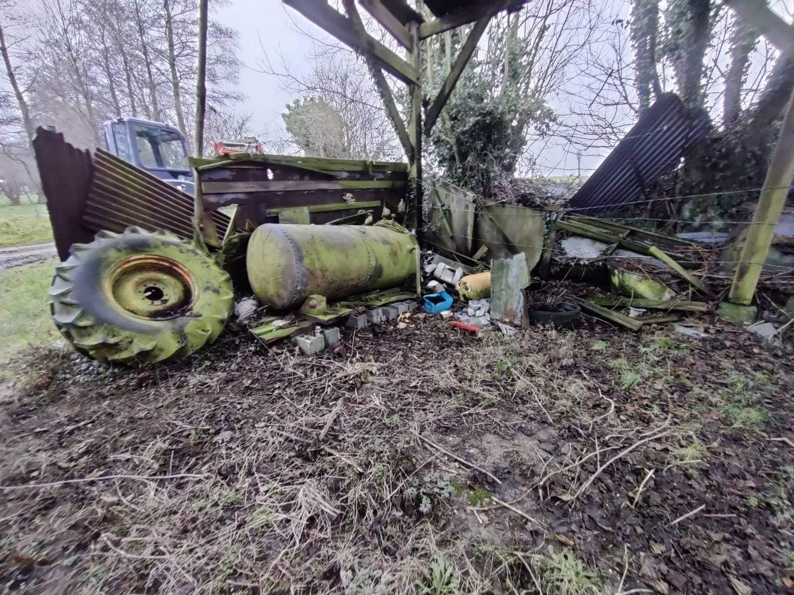 Enlèvement de déchets extérieur à Montivilliers