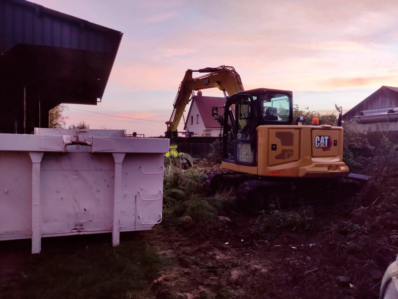 Enlèvement terre à préaux