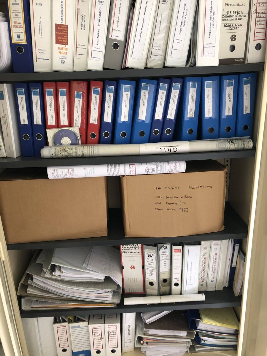 Opération débarras recyclage du papier à Rouen