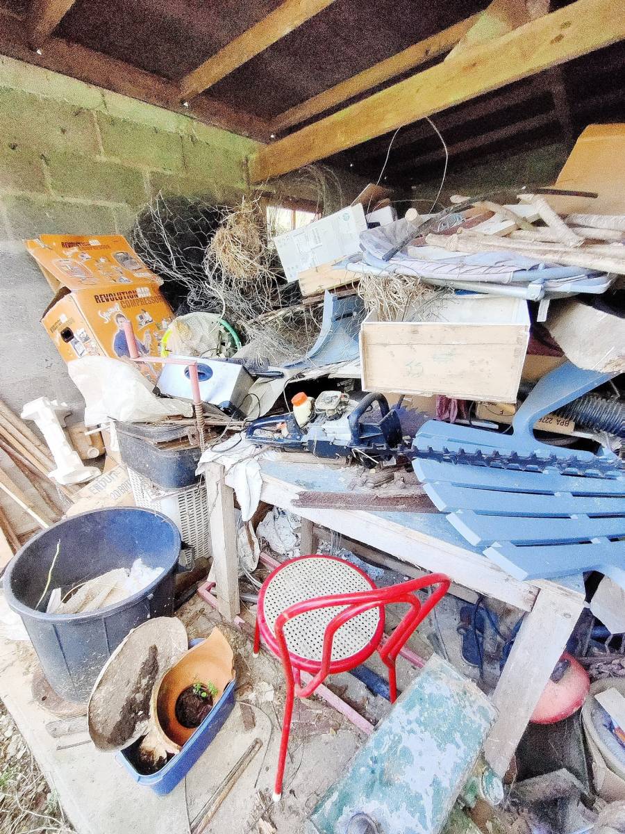 Débarrasser un garage à Dieppe